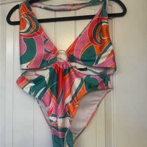 Boohoo Monokini Swimwear Halter